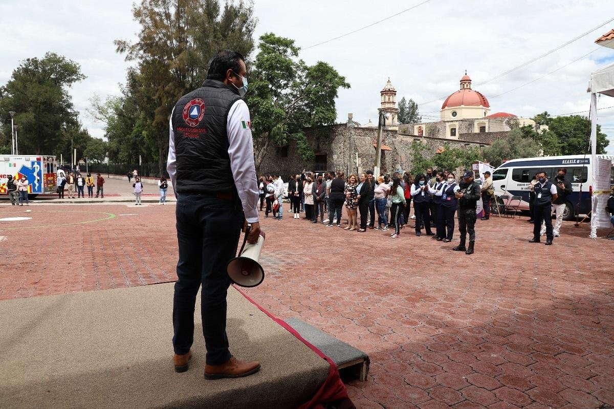 Participará el Municipio de Tecámac en el Primer Simulacro Nacional 2023