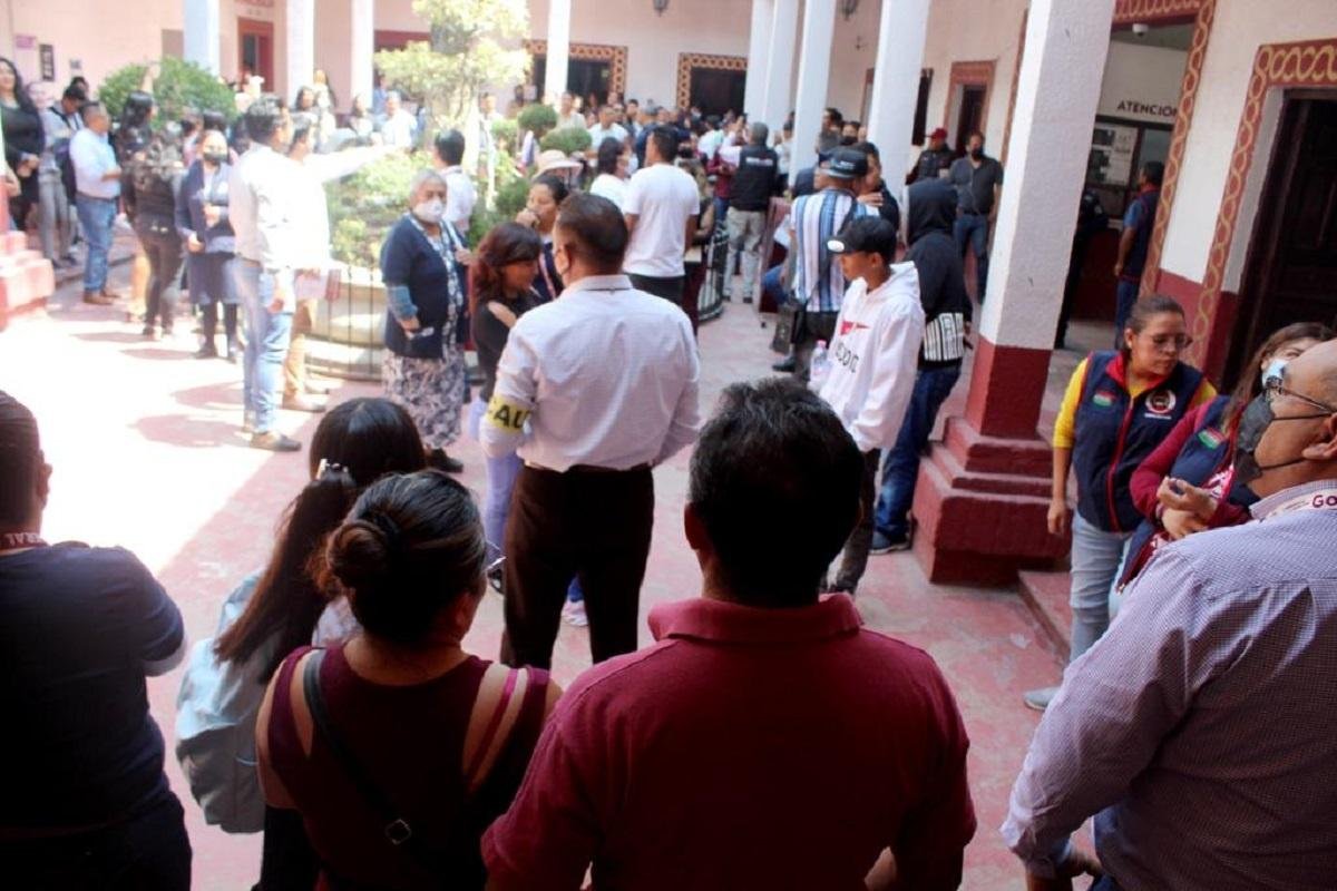 Chimalhuacán participa en simulacro nacional 2023