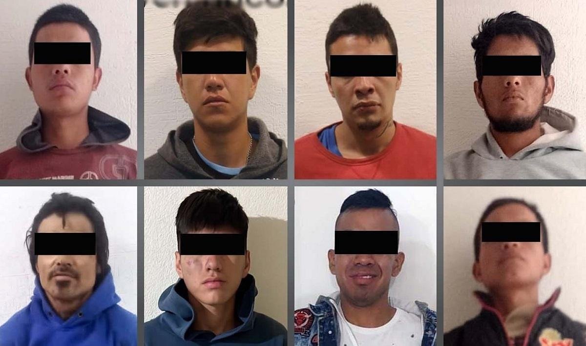 Vinculan a proceso a ocho sujetos investigados por robo a casas en Chalco, Temamatla, Amecameca e Ixtapaluca.