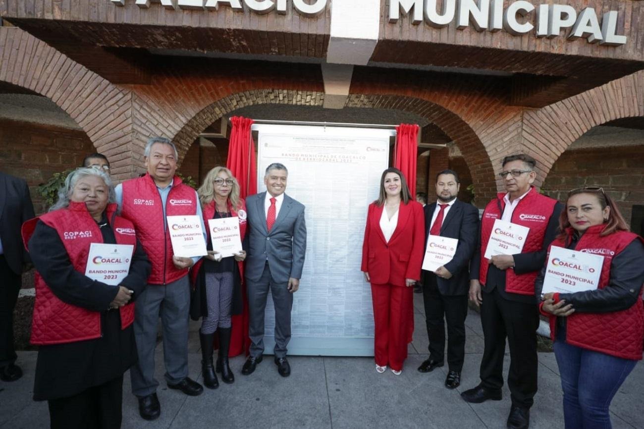 Promulgan Bando Municipal  2023 de Coacalco