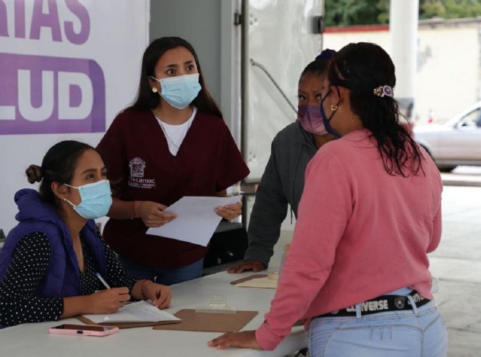 Refuerza campaña de la prevención de cáncer de mama en Tecámac 