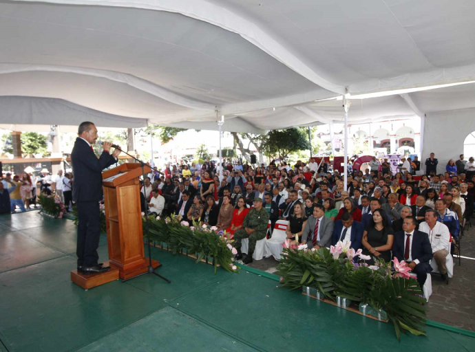 Municipio de Teotihuacán conmemoro el 162 aniversario de su fundación 