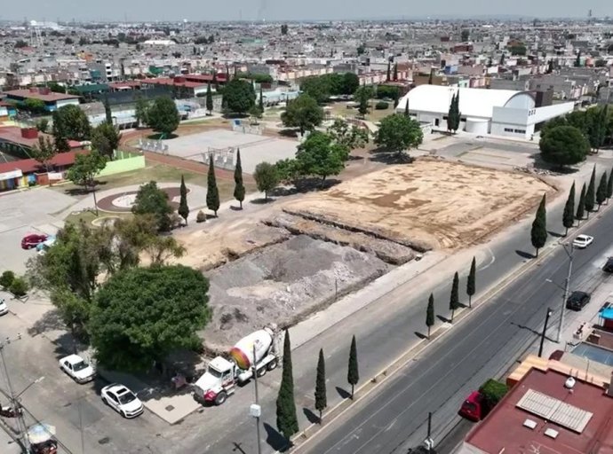 Rehabilitan parques del Agua y Revolución en Tecámac