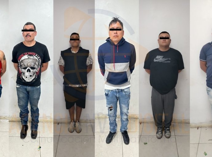 Coordinación efectiva: Capturan banda de robo de carga en la CDMX