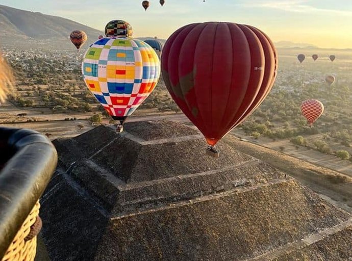 Revitalización del Turismo: Incremento de Vuelos en Globo Tras Regularización en Teotihuacán