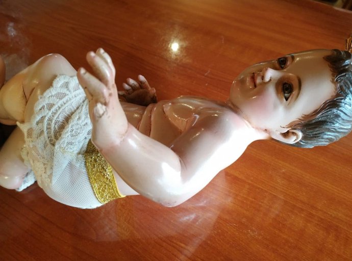 Devuelven Imagen del Niño Jesús Robada en Teotihuacán