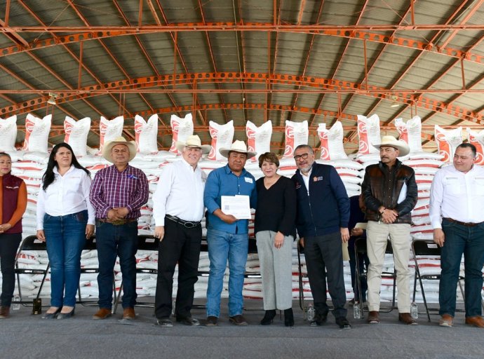 Inicia Distribución de Fertilizantes Gratuitos para Impulsar la Producción Interna en el Edoméx