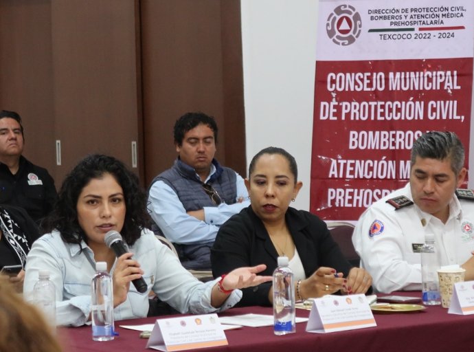 Quinta Sesión del Consejo de Protección Civil de Texcoco aborda Estrategias ante Riesgos Socio-Organizativos y Ambientales
