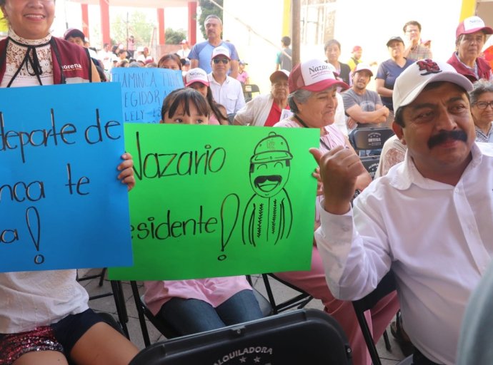 Nazario Gutiérrez y María José Pérez: Unidos por Texcoco en Campaña Electoral