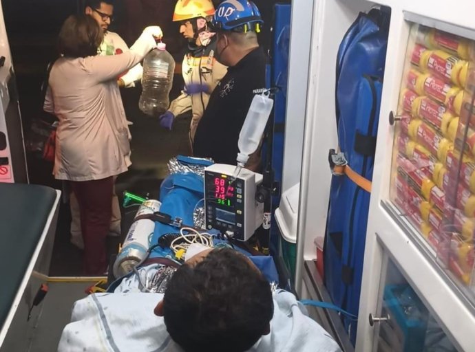 Joven Mordido por Serpiente Recibe Atención Urgente en Hospital de CDMX