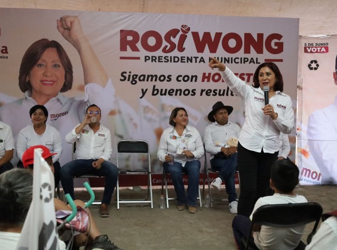 Programas Sociales y Mejoras en Seguridad: Planes de Rosi Wong para Tecámac