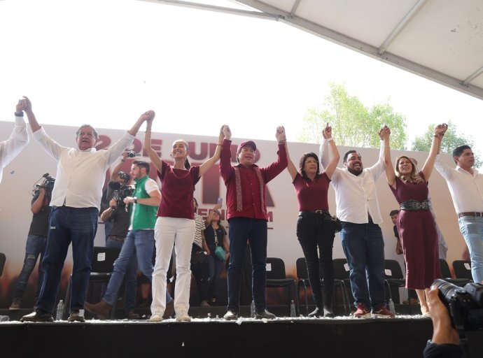 Sheinbaum y Gutiérrez Escalante: Última Etapa de Campaña en Tecámac