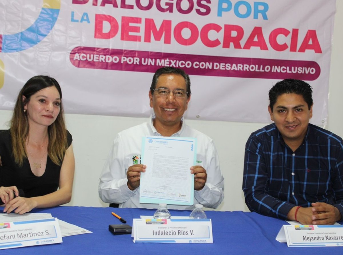 Indalecio Ríos Propondrá Becas de Capacitación para Desempleados en Ecatepec