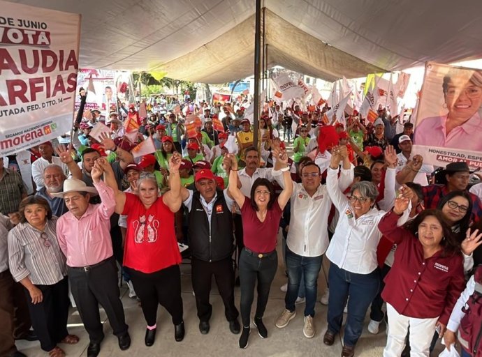 Mariela Gutiérrez Cierra Campaña con Eventos en Axapusco, Nopaltepec y  Temascalapa