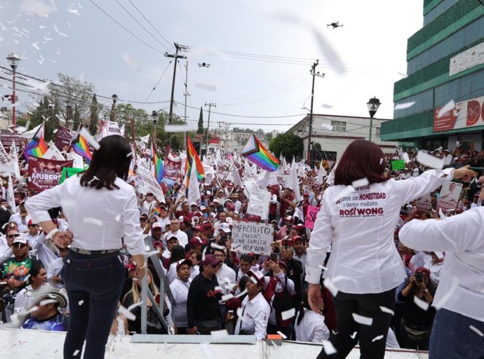 Mariela Gutiérrez recorre 95 municipios del Estado de México en su campaña al Senado