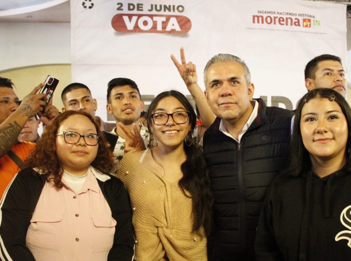 Vilchis Contreras Cierra Campaña Motivando a los Jóvenes a Ser Constructores del Futuro