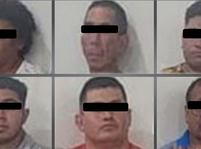 Operativo conjunto en Huehuetoca y Zumpango: Seis detenidos y decomiso de drogas