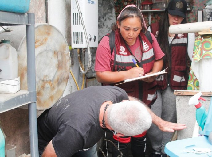 Ecatepec: Brigadistas Municipales Cuantifican Daños por Lluvias en Diez Colonias