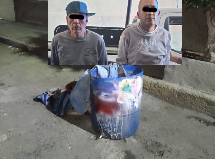 Detienen a Dos Sujetos por Abandonar Cuerpo Desmembrado en Ecatepec