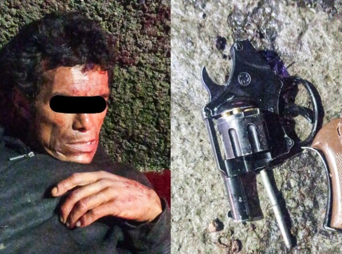 Detenido tras asalto y enfrentamiento con la policía en Ecatepec