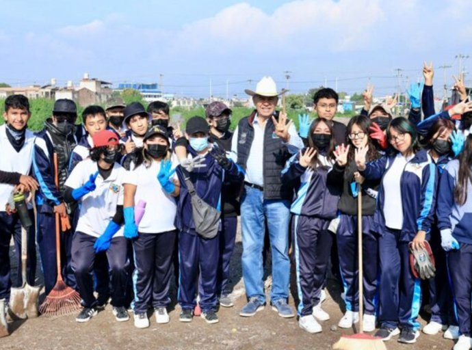 Acolman se une a la jornada "Limpiemos Nuestro Edomex"