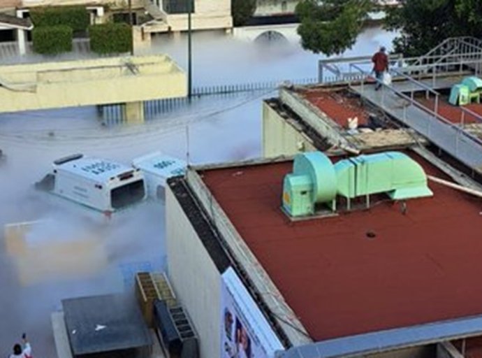 Emergencia en el Hospital 58 del IMSS por fuga de oxígeno; controlada sin heridos