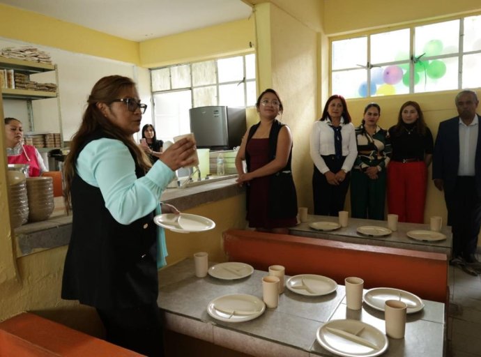 Tecámac fortalece el bienestar infantil con nuevos desayunadores escolares