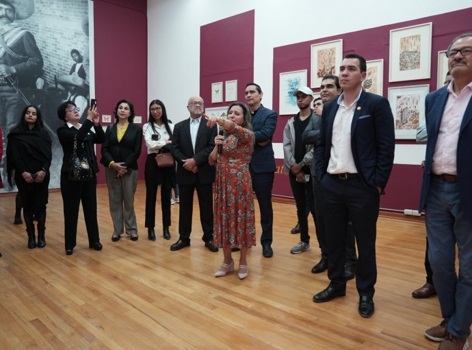 Arte y ciencia en equilibrio: exposición de Sandra Díaz en Chapingo