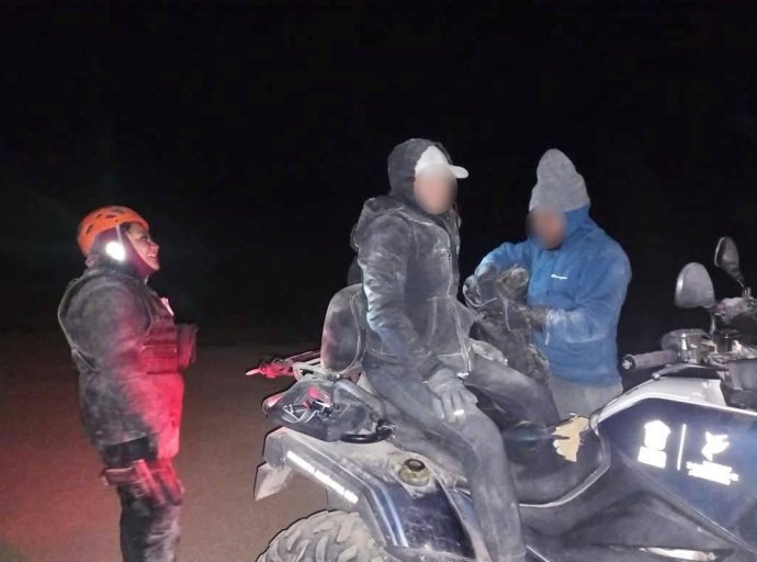 Rescate exitoso de dos personas en el Pico del Fraile, Nevado de Toluca