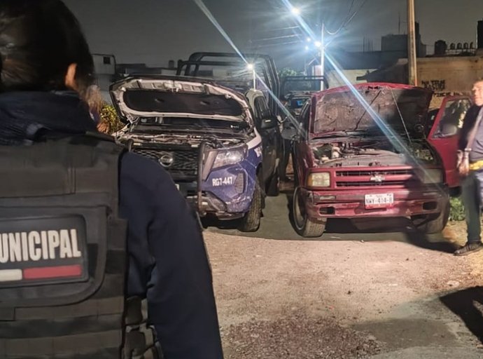 Recuperan cuatro vehículos robados en Ecatepec 