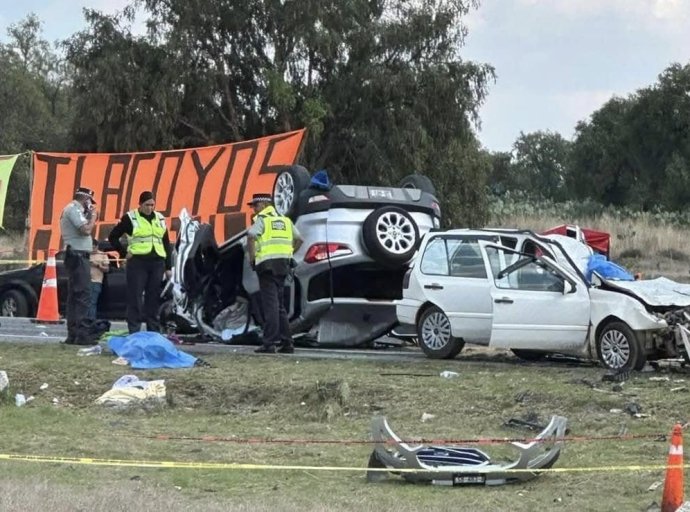 Tragedia en la México-Tulancingo: Un muerto y seis heridos tras choque