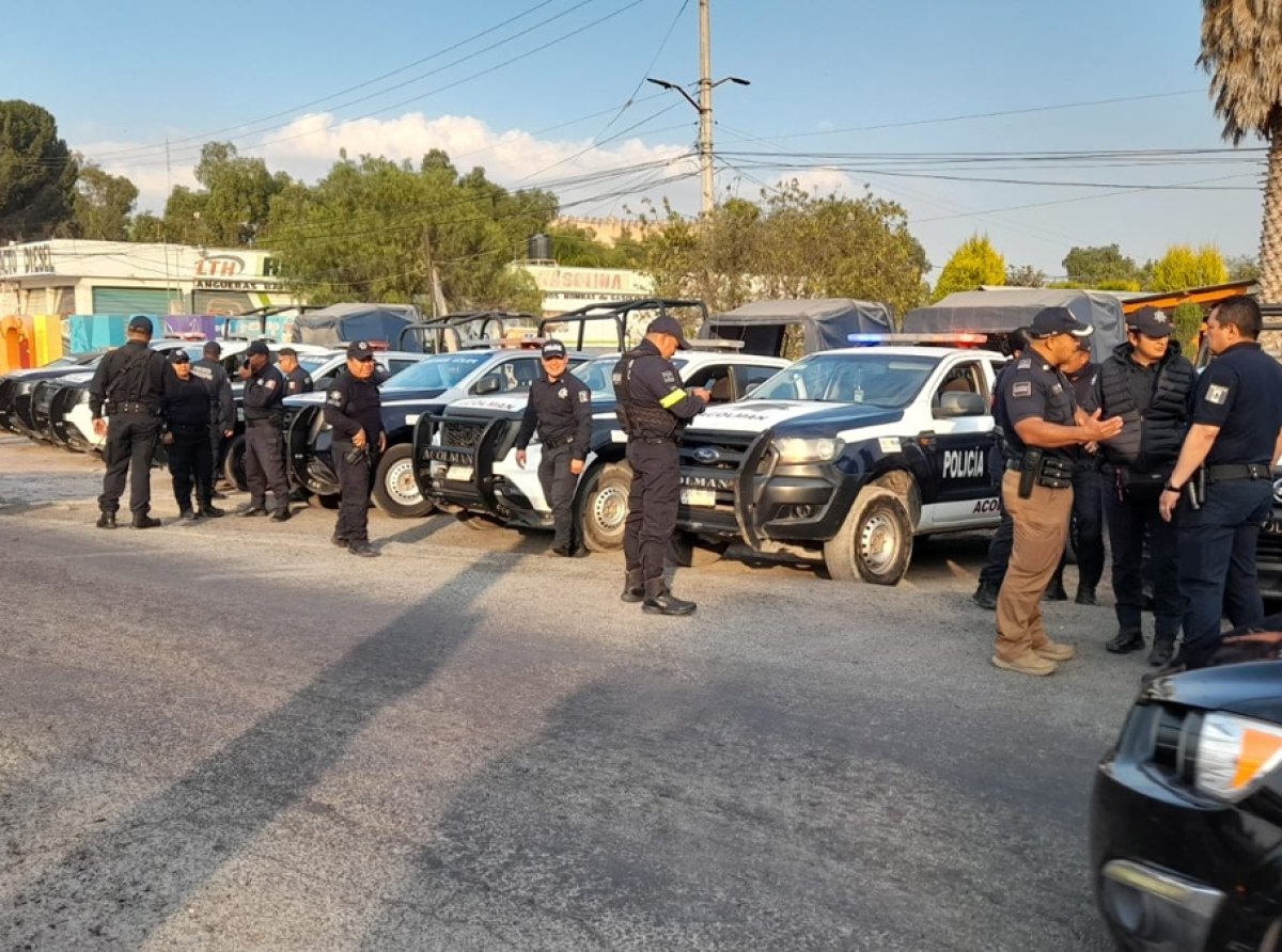 Desarticulan banda de robo de vehículos de aplicación en Acolman: hay dos detenidos
