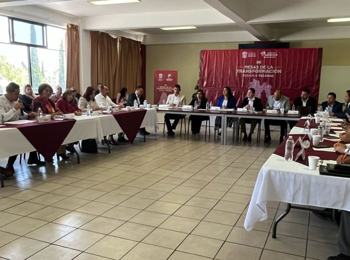 Municipios de la Región 6-Tecámac unen esfuerzos para impulsar desarrollo regional