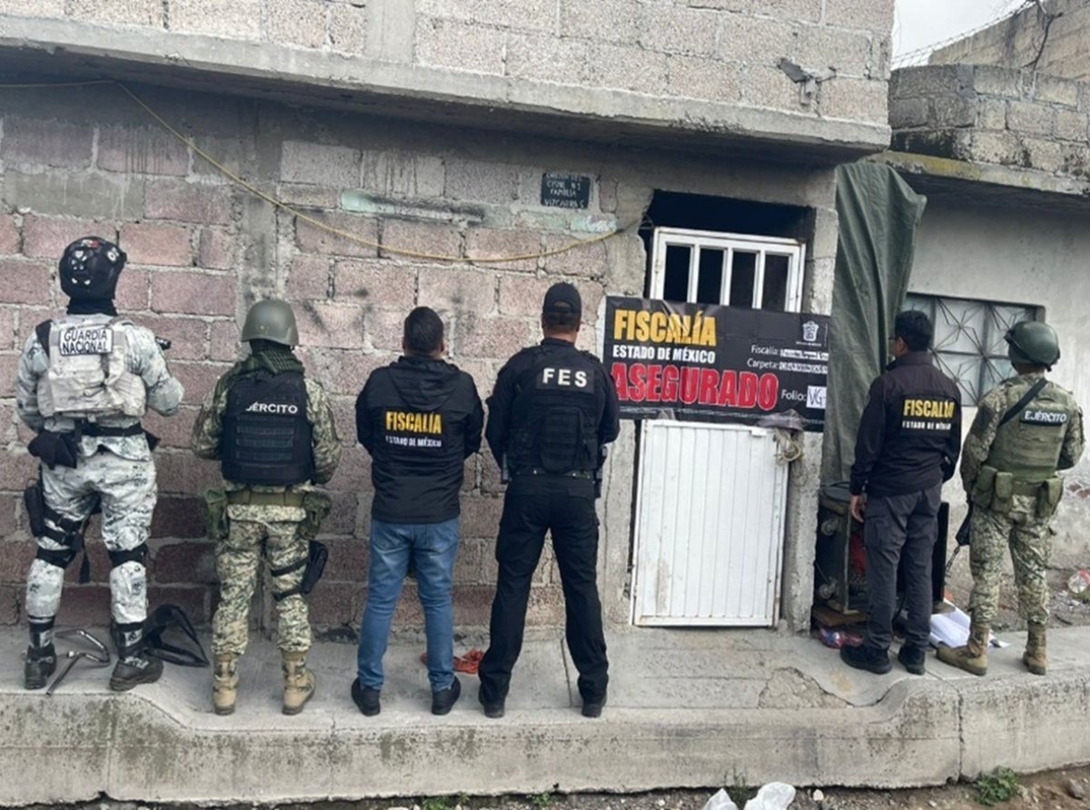 Cateo en Temascalapa deja aseguramiento de armas, drogas y cartuchos útiles