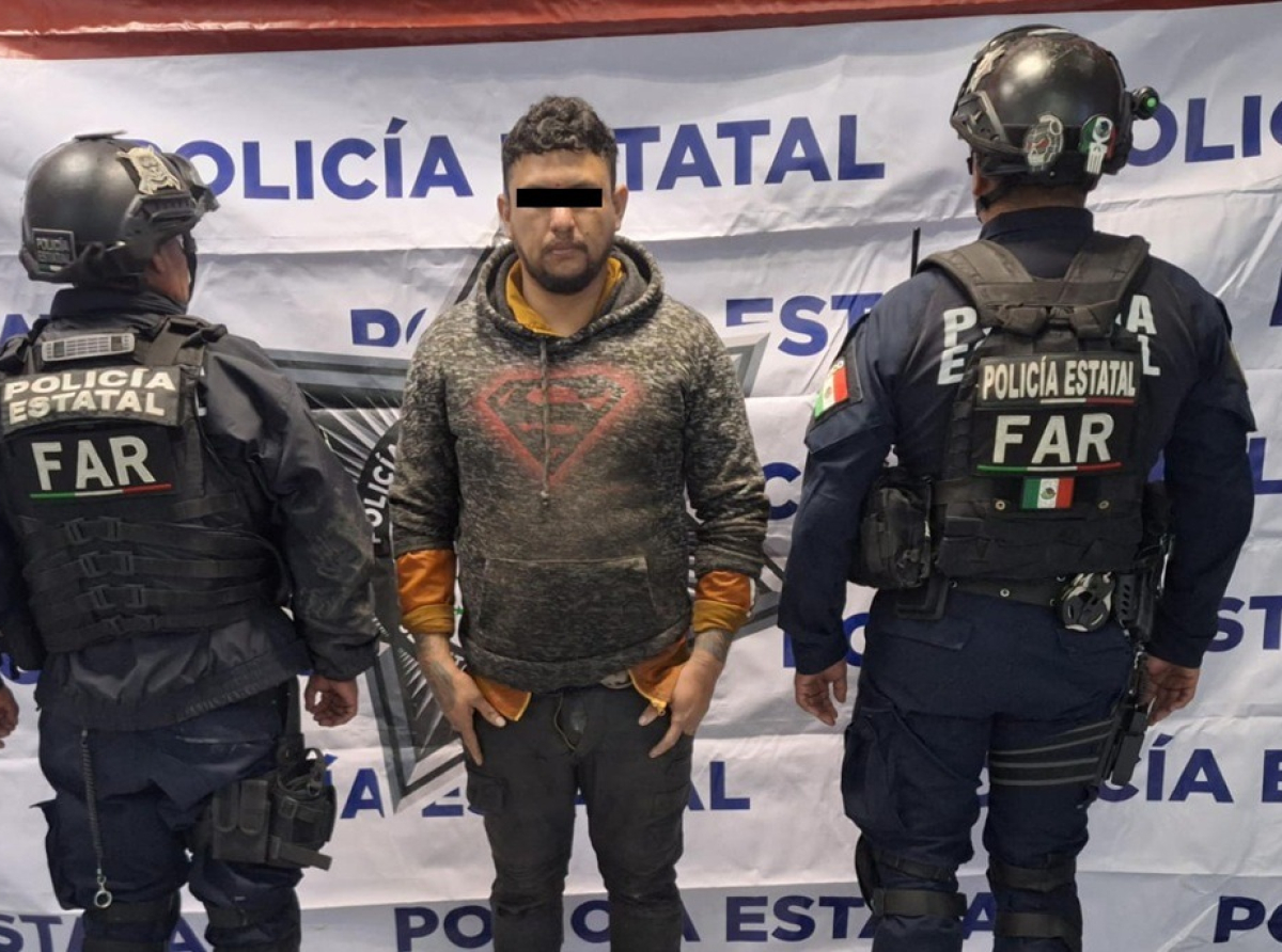 Detienen a sujeto por robo con violencia y secuestro exprés; recuperan mercancía valuada en más de dos millones de pesos