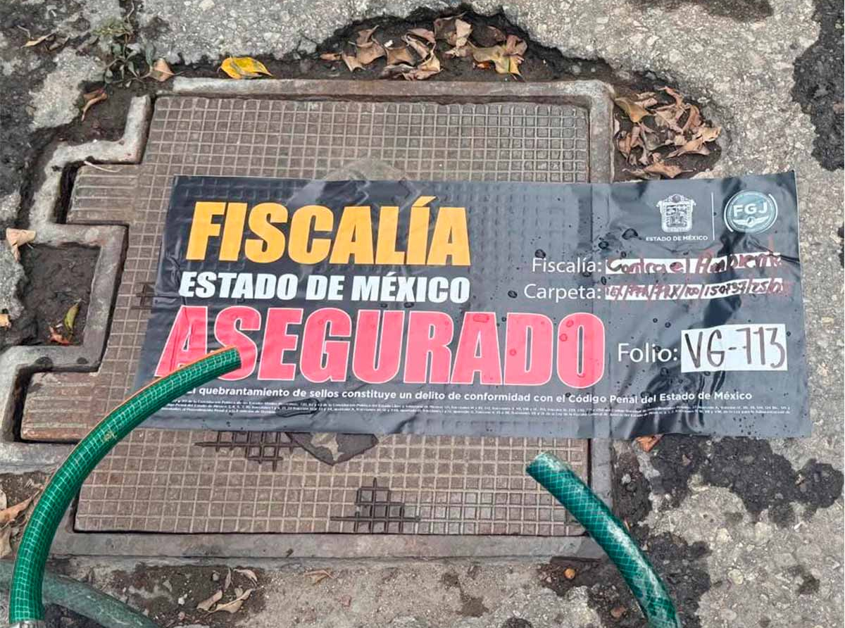 Inhabilitan tomas clandestinas de agua en Ecatepec
