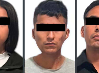 Detienen a tres personas por extorsión a comerciante en Nicolás Romero