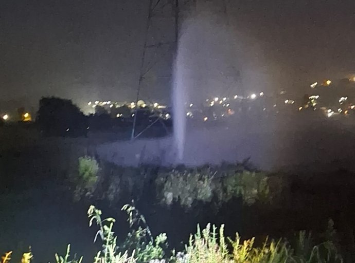 Desata fuga de combustible alerta máxima en Axapusco