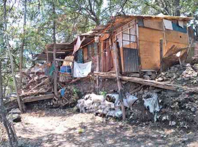 Asentamientos irregulares en la Picacho-Ajusco, bajo el olvido