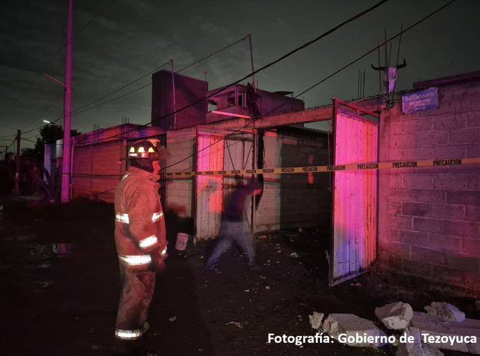 Controlan explosión por acumulación de gas en Tequisistlán