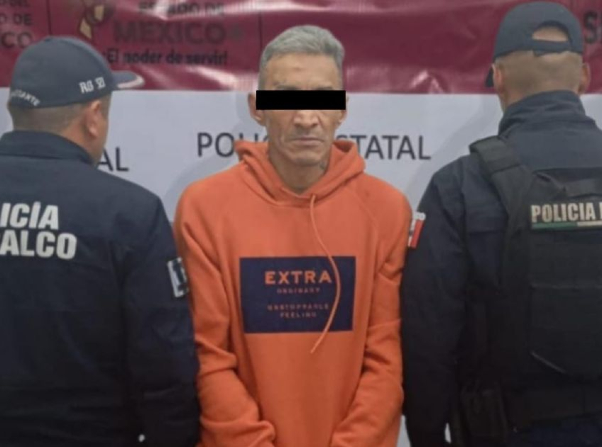 Detienen en Coacalco a presunto traficante de armas
