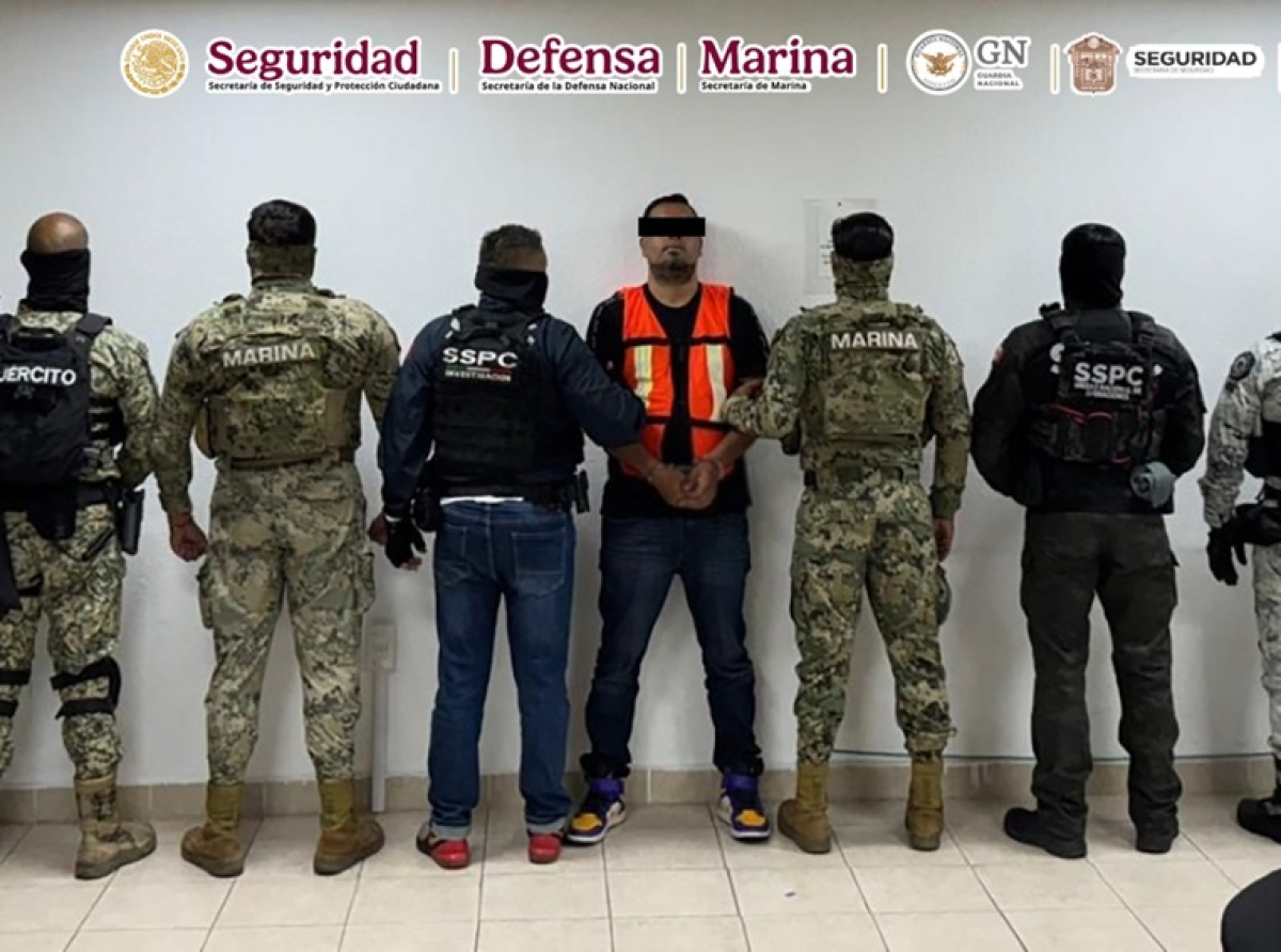 Detienen a líder criminal “El Choko” en operativo en Ecatepec
