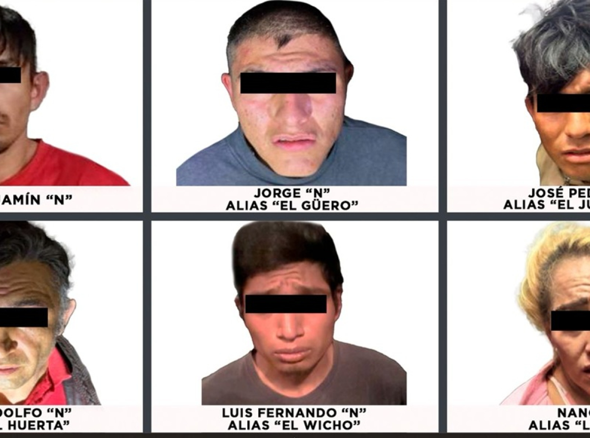 Cae célula criminal en Zumpango; seis detenidos por triple homicidio