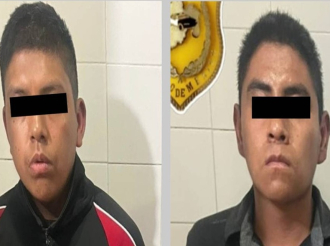 Detienen en Axapusco a dos hombres por presunta extorsión