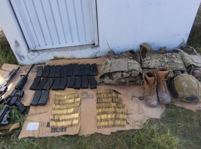 Decomisan armas y equipo táctico en Nuevo León