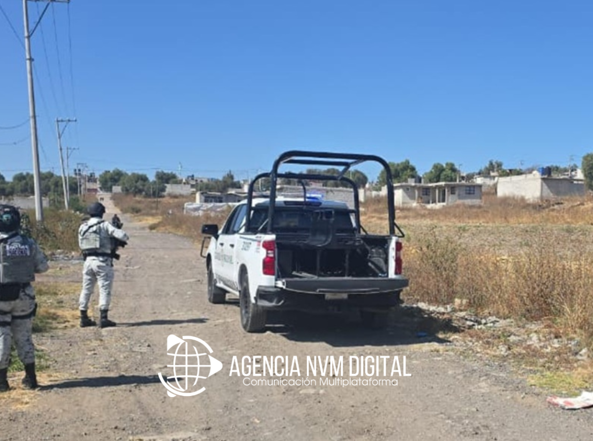 Investigan homicidio de hombre hallado en campos de Acolman