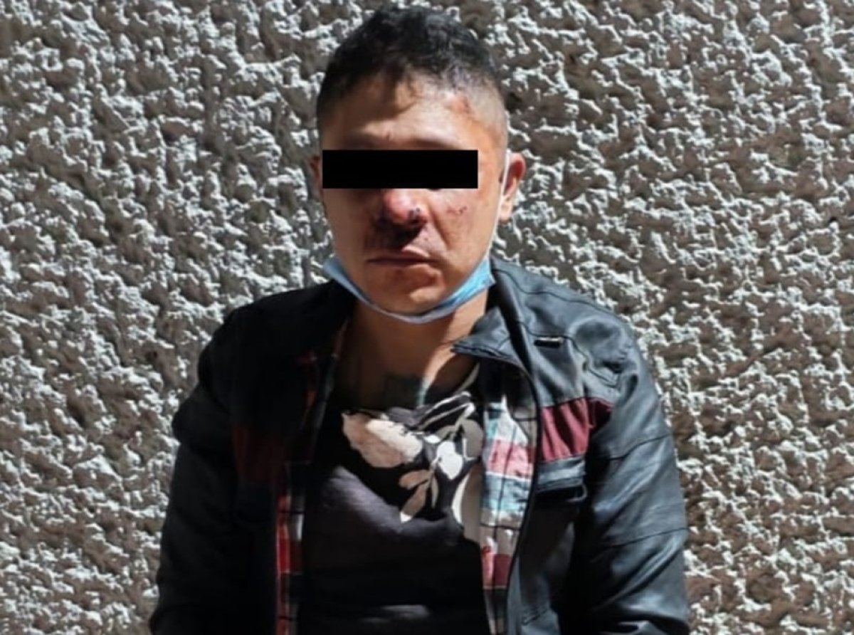 Capturan a hombre tras agredir a esposa e hijo adolescente