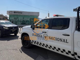 Resguardan Banco del Bienestar en Otumba por presunto allanamiento
