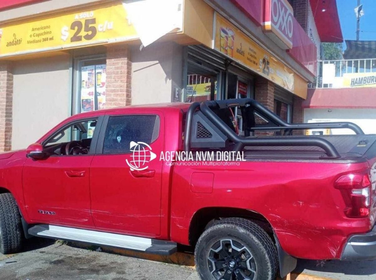 Balean a conductor por frustrar robo en autopista México-Tulancingo